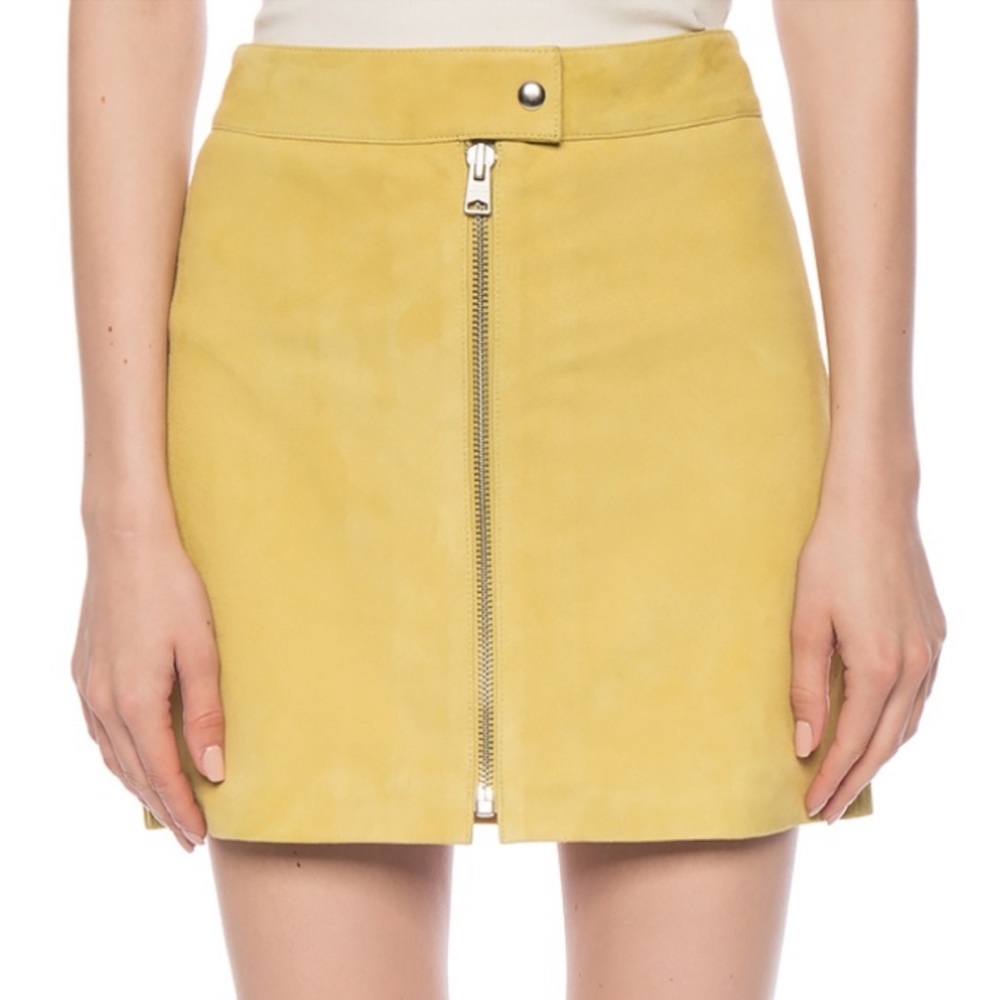 ALL SAINTS Lena Suede skirt